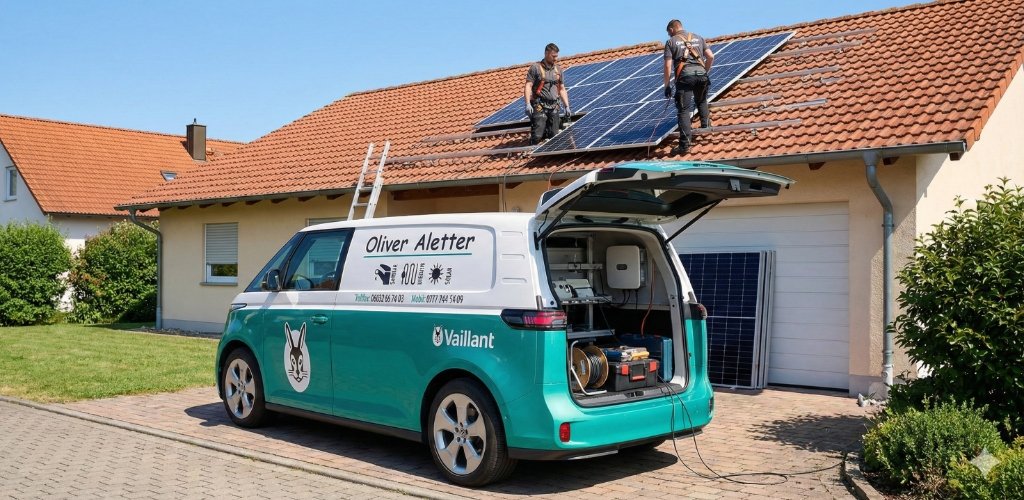 Oliver Aletter Solartechnik Montage vor Ort